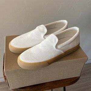 Madewell sidewalk slip-on sneakers in canvas